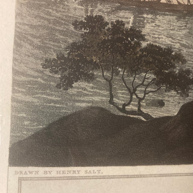 Indian 1809 Antique Henry Salt "Poonah" Aquatint With Gallery Provenance For Sale - Image 3 of 12