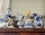 Always in fashion and relevant to most interiors, here is a unique two-piece blue and white vintage tulipiere in the delft...