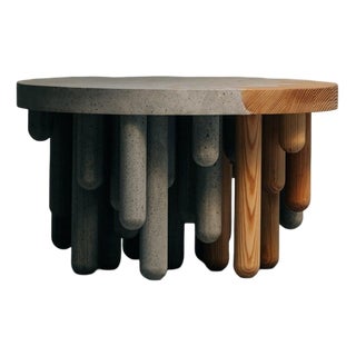 Matek Rooted Coffee Table in Recycled Composite by Project Materia For Sale