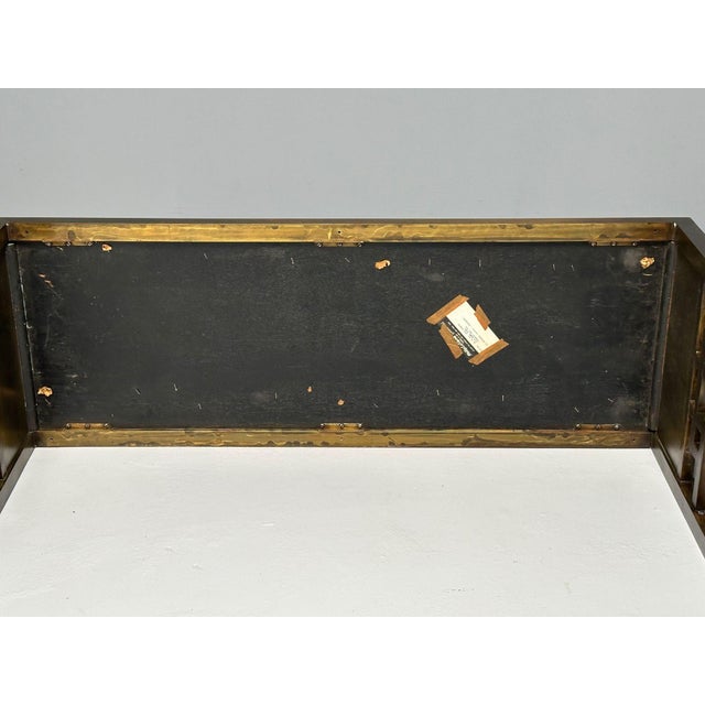 Philip & Kelvin LaVerne Mid-Century Modern Spring Festival Console Table, Bronze For Sale - Image 10 of 10
