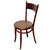 Victorian Late 19th Century Vienna Secession Sculpted Oak Side Chair W/ Carved Backrest, Jacob & Josef Kohn For Sale - Image 3 of 6