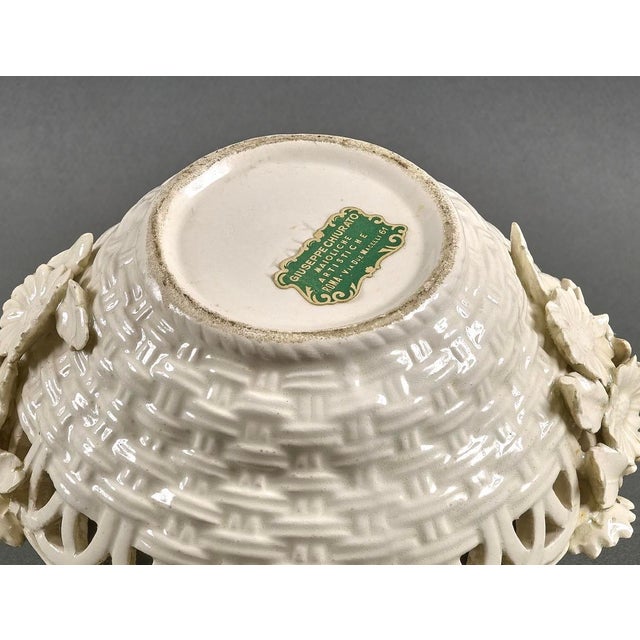 Art Deco Italian Ceramic Vase, 1920s For Sale - Image 4 of 6