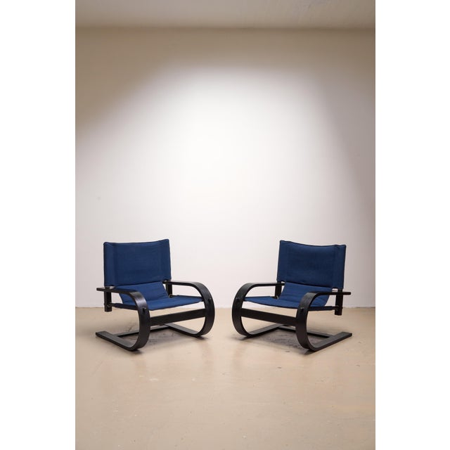 Vintage Italian Lounge Chairs by De Pas Durbino and Lomazzi for Poltronova, 1970s, Set of 2 For Sale - Image 18 of 18