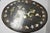 Antique English Victorian Mother of Pearl Inlay Black Lacquer Tilt Top Table For Sale - Image 16 of 18