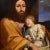 Follower of Giovan Battista Salvi, Baby Jesus, 1660, Oil on Canvas, Framed For Sale - Image 10 of 13