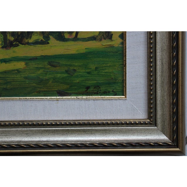 Janis Pupols, Spring Sunny Day, Oil on Cardboard For Sale - Image 3 of 10