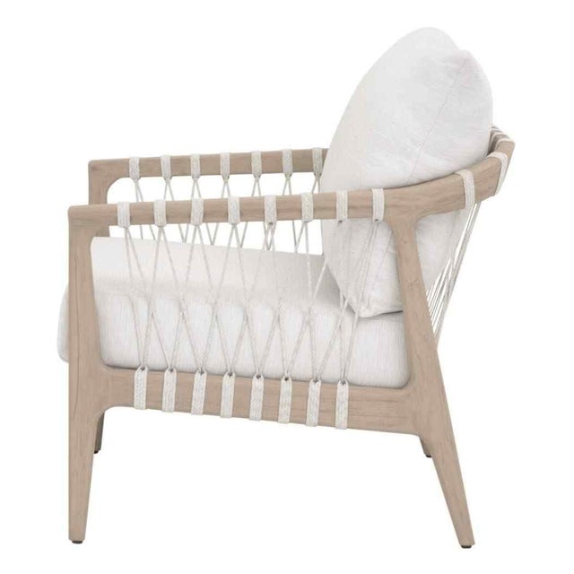 Pacific Olefin Fabric Outdoor Club Chair by Essentials for Living For Sale In Washington DC - Image 6 of 7