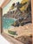 Vintage Impressionist Coastal Harbor Oil Painting on Canvas - Framed For Sale - Image 11 of 18