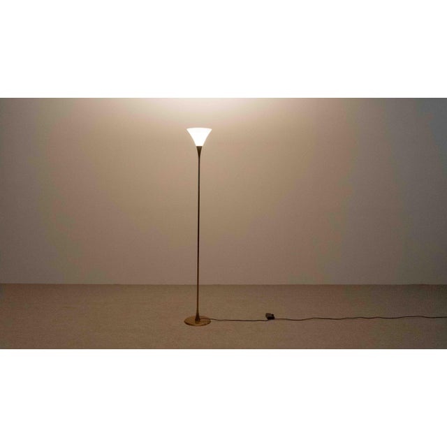 1990s Lonea Floor Lamp in Brass by Florian Schulz For Sale - Image 5 of 14