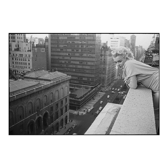 'Marilyn on the Roof' Unframed Archival Pigment Print For Sale