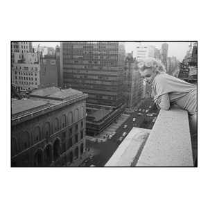 'Marilyn on the Roof' Unframed Archival Pigment Print