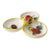 1970s Hand-Painted Italian Ceramic Serving Dish With Fruit Motif For Sale