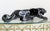 1950s Vintage 1950s Black Panther Tv Lamp Base – Mid-Century Modern Glossy Black Ceramic Panther Sculpture – Made in Usa – Hollywood Regency Decor For Sale - Image 5 of 15