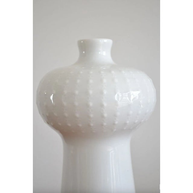 Mid-Century Modern Vase by Ludvig Zeppner for Meissen, 1960s For Sale - Image 3 of 5