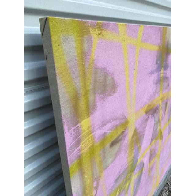 Mirtha Moreno Mirtha Moreno, Large Painting Titled “Palm Beach”, 2021 For Sale - Image 4 of 8