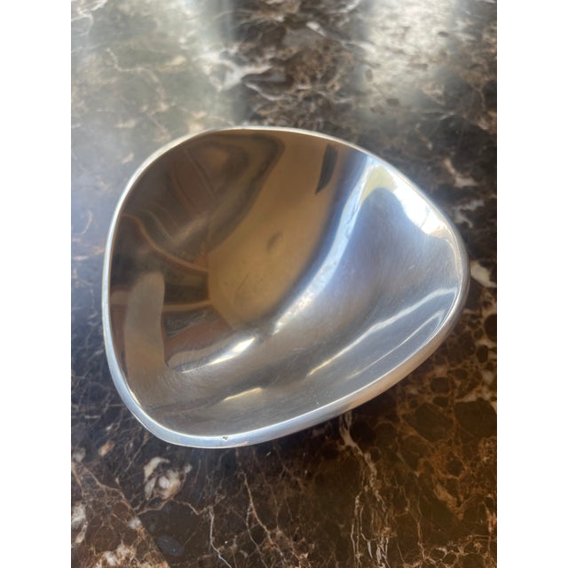 Mid-Century Modern Nambe Metal Alloy Decorative Bowls For Sale - Image 3 of 5