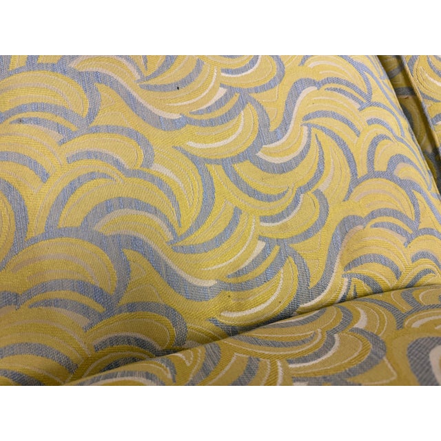 Textile Mid-Century Modern Milo Baughman Style Low Sofa 93" For Sale - Image 7 of 8