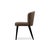 Brown Brown Leather Aston Dining Chair from Minotti For Sale - Image 8 of 9