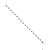 Metal 3.39 Ct Deep Blue Sapphire Station Tennis Bracelet With DIamonds in 14k Solid Gold For Sale - Image 7 of 14