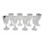 Vintage Rosslare Claret Glasses by Waterford - Set of 8 For Sale