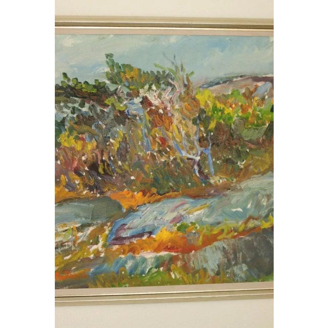 Per Falk, St Eriks Kulle, Marstrand, 1970s, Oil on Canvas, Framed For Sale - Image 5 of 11