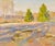 Early 21st Century Valery Bayda, Evening Sun, 2026, Oil on Canvas & Cardboard For Sale - Image 5 of 5