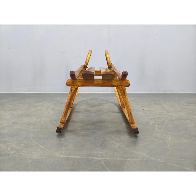 Oak Sled, Former Czechoslovakia, 1930s For Sale - Image 4 of 15