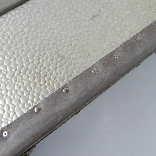 Vintage Aluminum Clad Chest, 1950s For Sale - Image 16 of 18