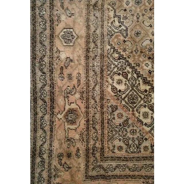 1950s Vintage Tabriz Rug 6'9" X 10' For Sale - Image 4 of 7