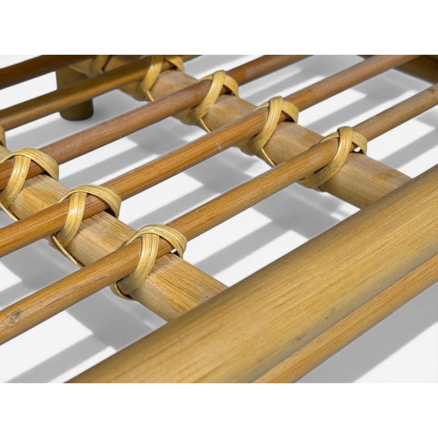 Kenneth Bergenblad, Nightstands, Bamboo, Rattan, Brass, Sweden, 1970s For Sale - Image 12 of 13