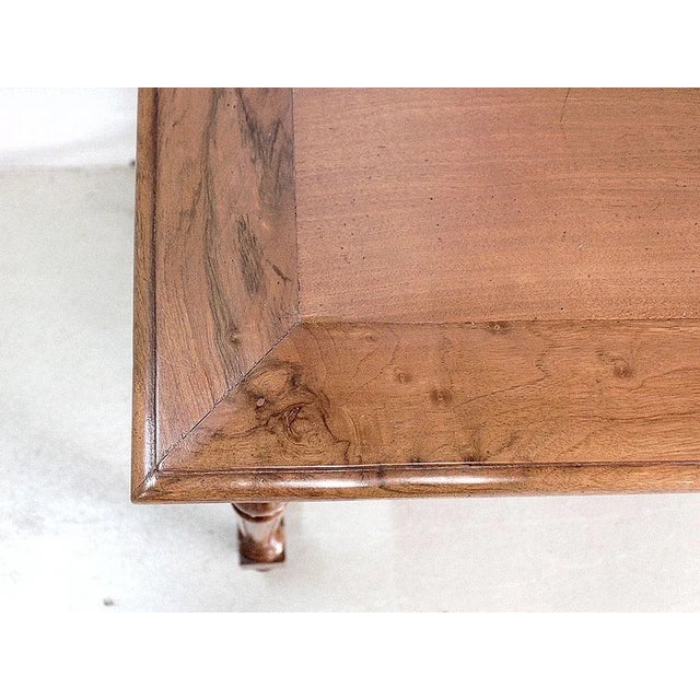 Small Desk in Walnut, 1920s For Sale - Image 9 of 18