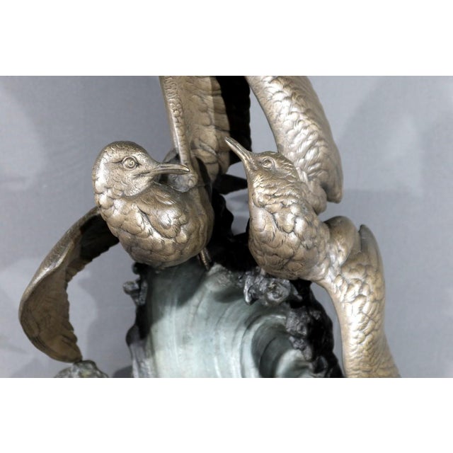 H. Lechesne, Seagulls on the Wave, Mid-19th Century, Regula For Sale - Image 5 of 18