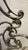 Antique Victorian Ornate Cast Iron Hall Stand with Marble Base, 19th Century For Sale - Image 10 of 18