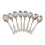 Wm Rogers Mfg. Co. Grand Elegance (Silverplate, 1959) Sherbet Ice Cream Spoons - Set of 8 For Sale