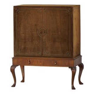 Vintage Danish Cabinet in Oak from C.B. Hansen, 1920s For Sale