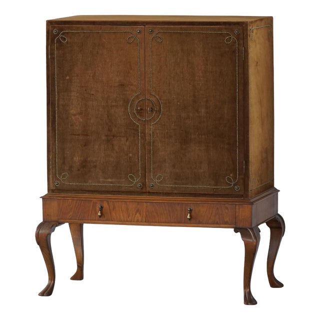 Vintage Danish Cabinet in Oak from C.B. Hansen, 1920s For Sale