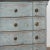 18th Century Large Blue Rococo Chest of Four Drawers, Denmark For Sale - Image 9 of 13