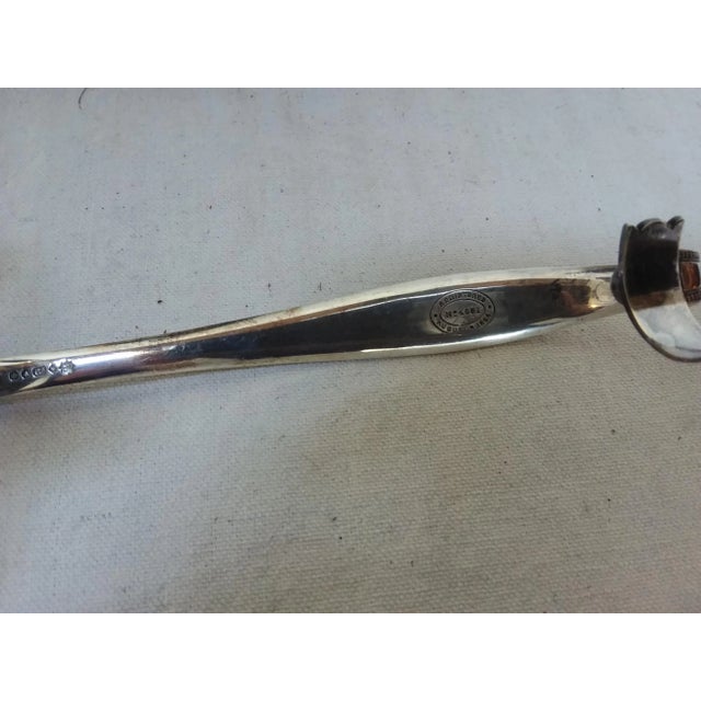 Metal Elkington Silver Plated Bottle Holder For Sale - Image 7 of 9