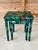 Pair of Hand-Painted Tropical Parrot and Jungle Nesting Tables For Sale In Naples, FL - Image 6 of 12
