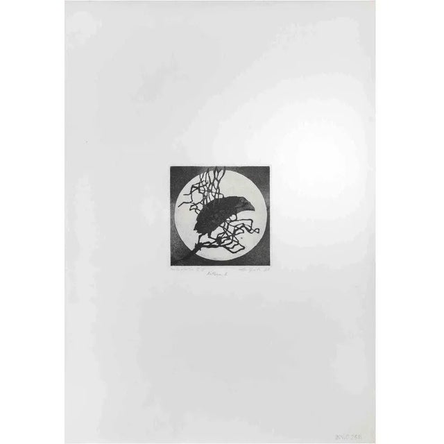 Nocturnal is an artwork realized by the Contemporary Italian artist Leo Guida (1992 - 2017) in 1972. Original black and...