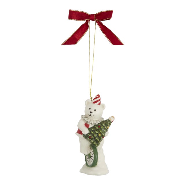 Spode Christmas Tree Carnival Bear Ornament For Sale