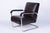 Bauhaus Armchair in Chrome and Leather from Hynek Gottwald, Czech, 1930s For Sale - Image 14 of 14