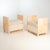 1930s Vintage Stools in Parchment, 1930s, Set of 2 For Sale - Image 5 of 7