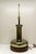 Late 20th Century Mercury Glass Table Lamp Wooden Base For Sale - Image 4 of 9