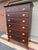 Farmhouse Antique Central Pennsylvania Cherry Hepplewhite Tall Chest, Circa 1810s–1820s For Sale - Image 3 of 12