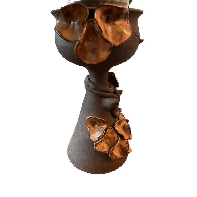 Mid-Century Ajmo Ceramic Vase from MCM, Denmark, 1960s For Sale - Image 11 of 15