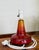 1960s Red Volcanic Glazed Table Lamp by Michael Andersen & Son for Søholm, 1960s For Sale - Image 5 of 9