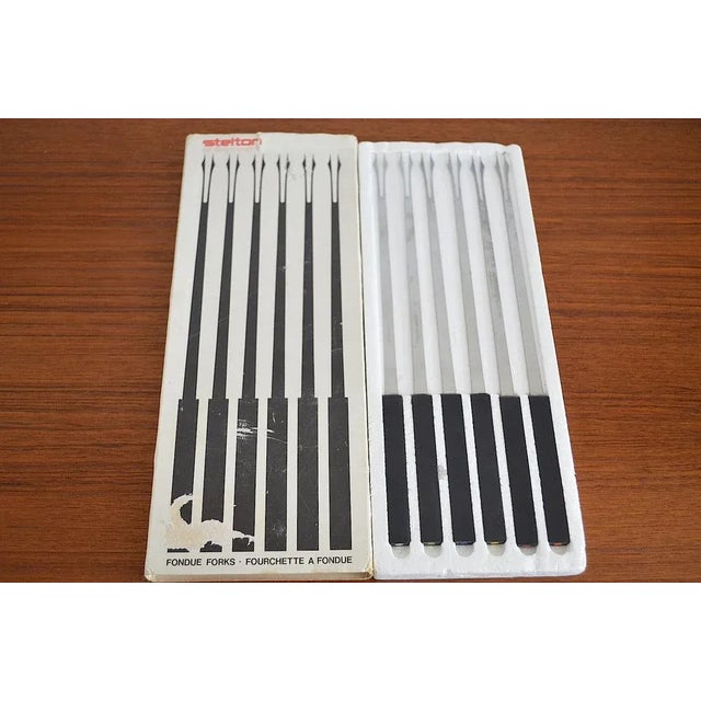 Very nice Danish stainless steel fondue from Stelton. The design comes from the stepson of Arne Jacobsen, the Dane Peter...