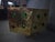 Contemporary Italian Brass and Black Glass Sideboard with 24 Green Murano Glass Jewels from Justfurnituress SRL For Sale - Image 3 of 11