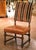 Late 20th Century Set of 10 Louis XIII Style Walnut and Leather Dining Room Chairs For Sale - Image 5 of 13